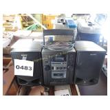 Sony AM/FM CD And Cassett Player