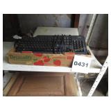 Computer Keyboard And Brothers AX 250 Type Writer