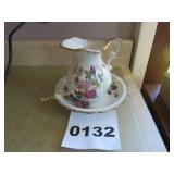 Cream Pitcher And Saucer