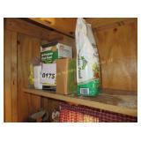 Contents of Shelf- Gardening Supplies