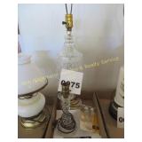 Vintage Cut Crystal Table Lamp