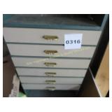 Wood Shelf With Drawers