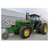 1991 John Deere 4555 Tractor-4187hrs,