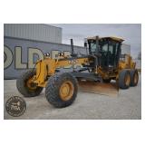 2007 Deere 672D Motor Grader, Meter Showing 13,300hrs.