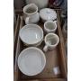 Box of Longaberger Pottery