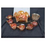 Marigold Carnival Glass