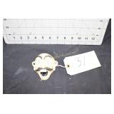 Cast Iron Double Eyeball Bottle Opener
