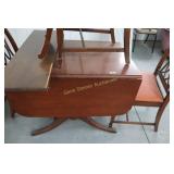 Duncan Phyfe Table & 4 Chairs