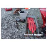 Sled Wood Box & Tricycle