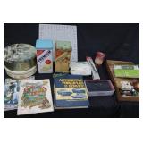 Cracker Tins, Misc- 2 Flats