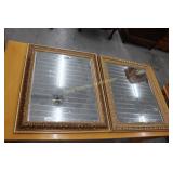 Pair of Beveled Mirrors