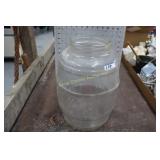 Large Glass Penny Jar
