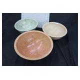 3- Texas Ware Bowls