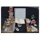 Scooby Doo, Thimbles, Etc - 2 Flats of Misc
