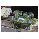 Large Frog Planter