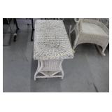 Wicker Side Table