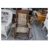 Cane Bottom Rocking Chair
