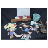 Large Bowl, Kids Decorations- 2 Flats