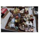 Glass, Figurines- Misc - 3 Flats