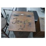 Trash Bin - Wooden