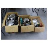 Pots & Pans- 3 Boxes