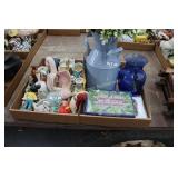 Greeting Cards, Thimbles, Misc- 2 Flats