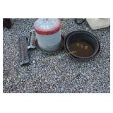 Chicken Feeders & Hog Pans