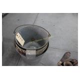 4- Galvanized Buckets