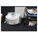 3 Quart Oval Slow Cooker- MIB