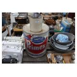 Large Primex Tin & Whiskey Crock