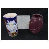 2 Large Vases