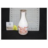 Nelson and Stearns Dairy Milk Bottle