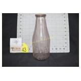 P.M.B. Association Ribbed Milk Bottle w/ Kendig