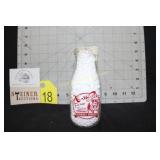 North Pole Farm Milk Bottle