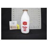 Meadow Gold Milk Milk Bottle