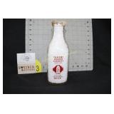 Frankfort Golden Guernsey Dairy Inc Milk Bottle