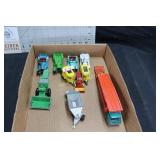 Flat of Matchbox Toys