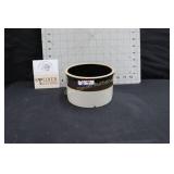 Small Brown & White Cheese Crock