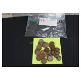 39 Wheat Pennies