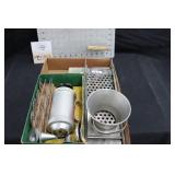 Grater and Cookie Press Flat