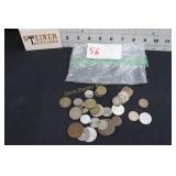 Bag of Foreign Coins