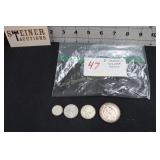 Bag of Foreign SIlver Coins