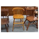 Wood High Chair