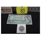 1967 Canadian CENTENNIAL DOLLAR