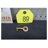 C. C. C. & St. L. Railway Switch Key