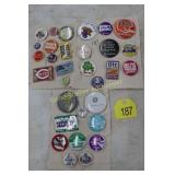 ADVERTISING BUTTONS Assorted