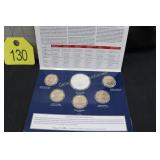 2014 U S Mint Uncirculated Dollar Coin Set