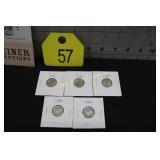 Mercury Head Dimes