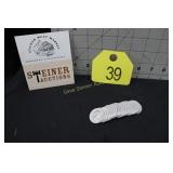 Shell Oil Mr. President Coin Game Tokens