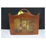 Wooden Magazine Holder